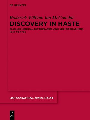 cover image of Discovery in Haste